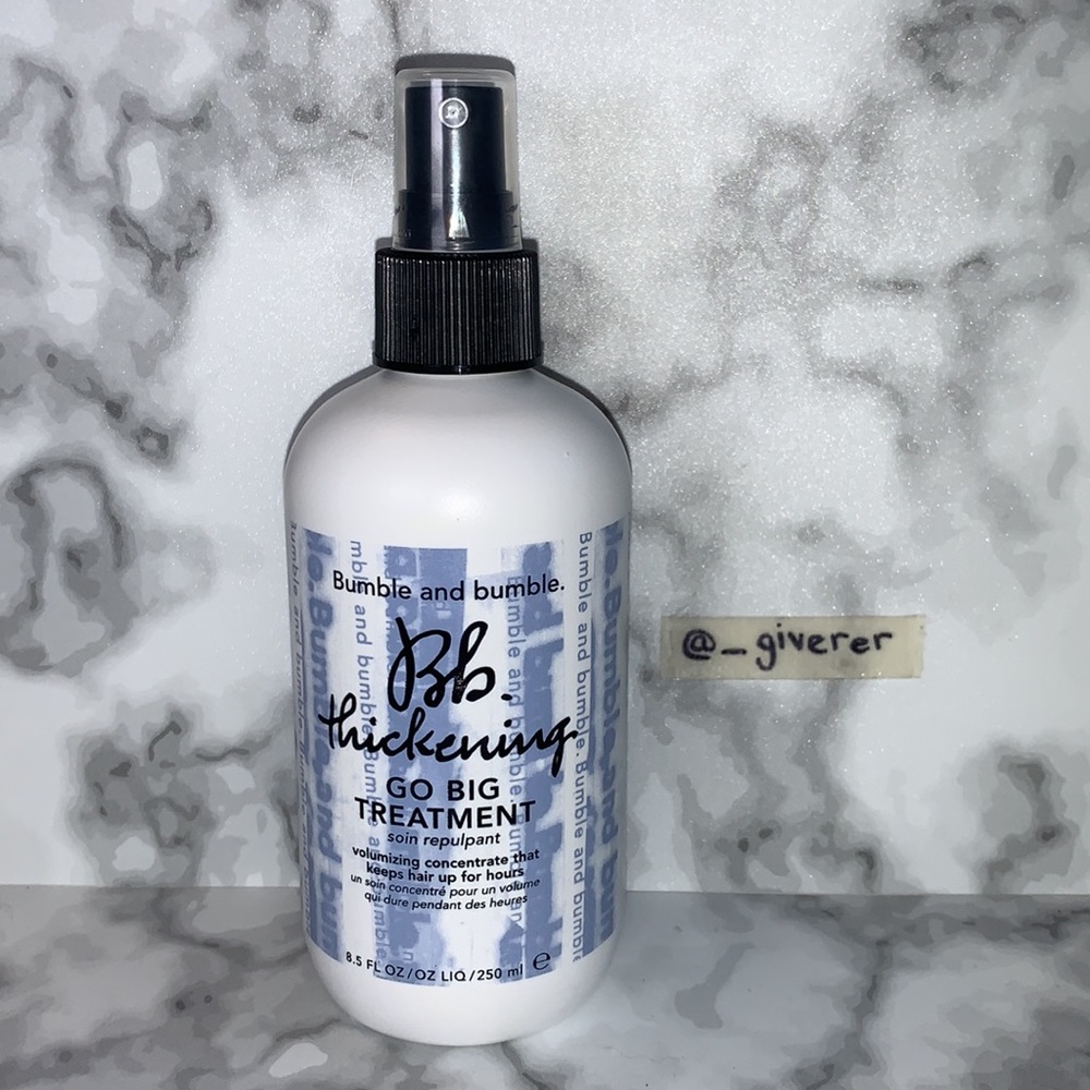 New BB Thickening Go Big Treatment Volumizing Concentrate Bumble & Bumble